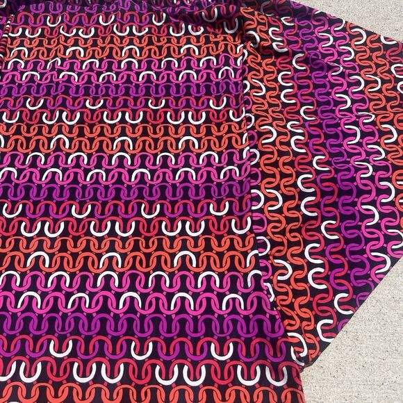 Trina Turk Dress Womens Size Pink Orange Echo Swim Coverup Dress NWT $152 Med - Picture 3 of 13